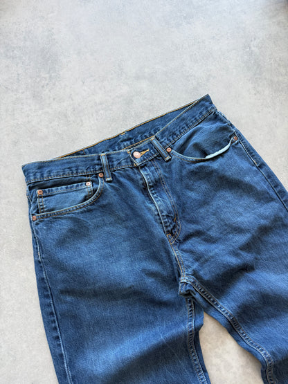 Levis 505 muške tamno plave farmerke (34x34)