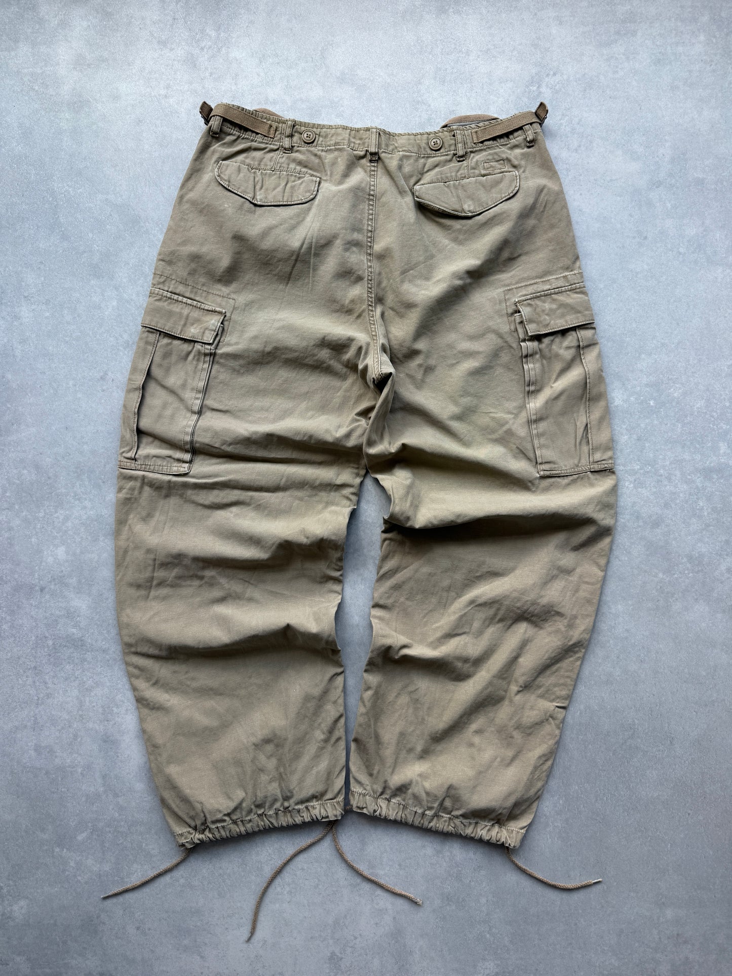 Vintage Fatiques muške baggy cargo hlace (L)