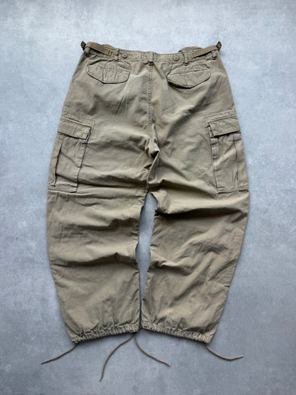 Vintage Fatiques muške baggy cargo hlace (L)
