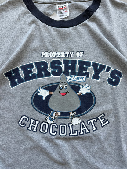 Hersheys vintage muška siva majica (XL)