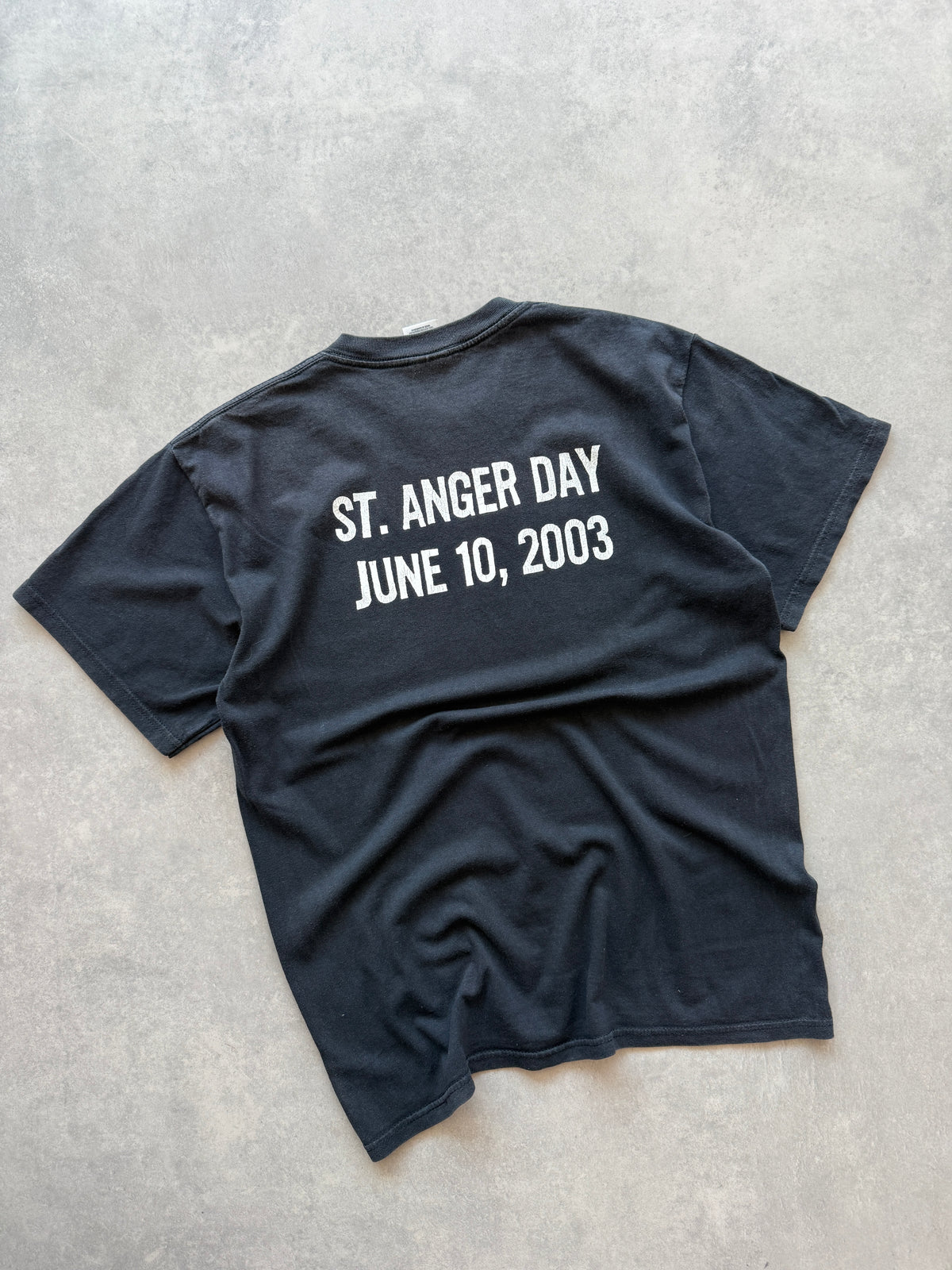 Metallica St Anger Day muška crna bend majica (L)