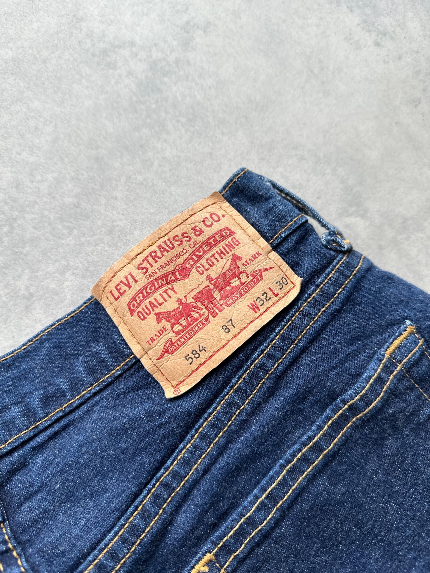 Levis 584 retro ženske flared farmerke (32x30)