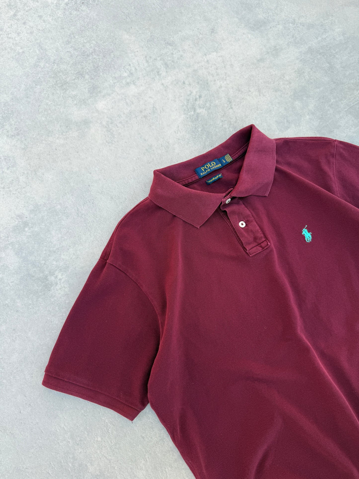 Polo by Ralph Lauren muška bordo polo majica (L)