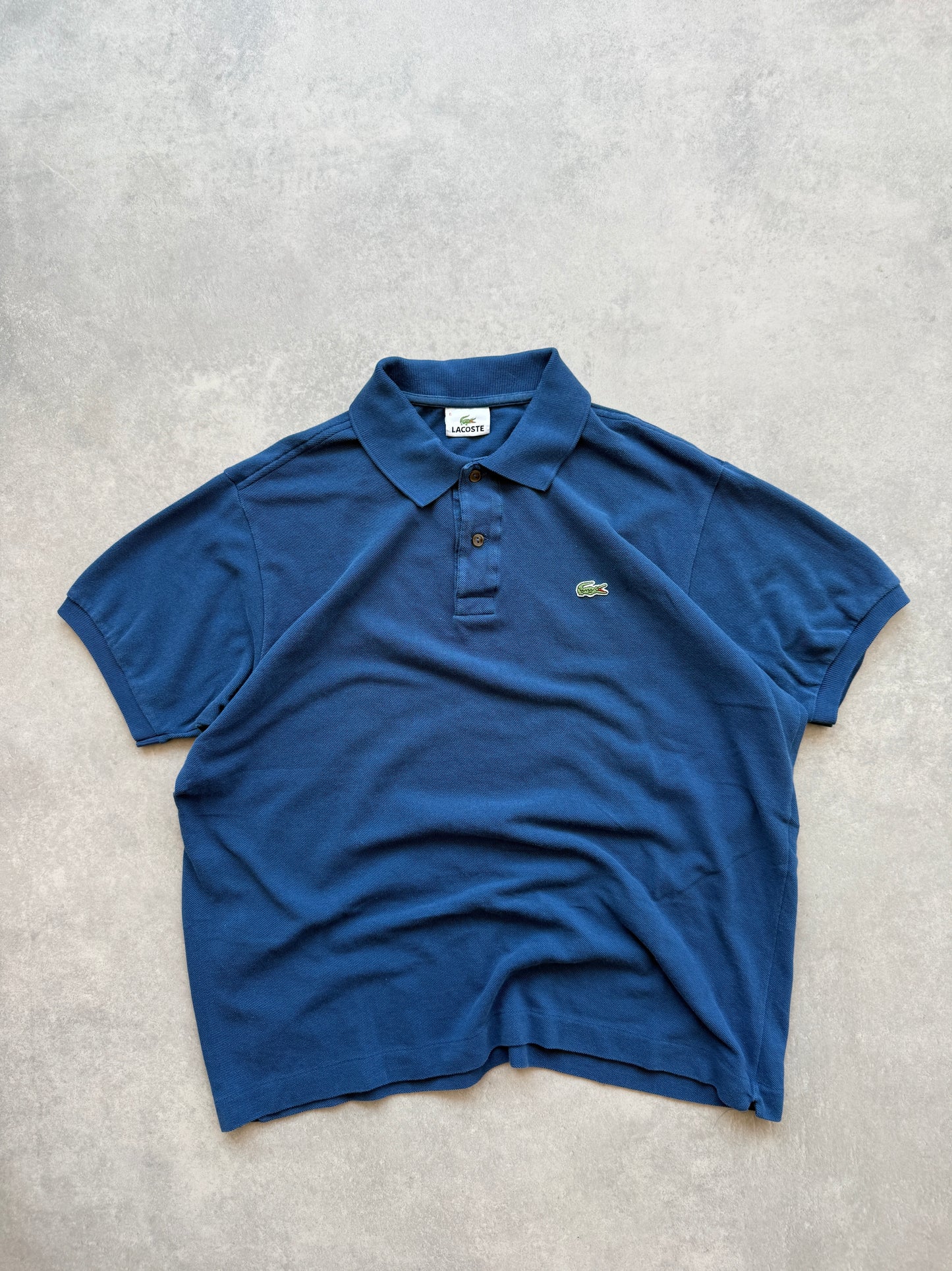 Lacoste retro muška plava polo majica (XL)