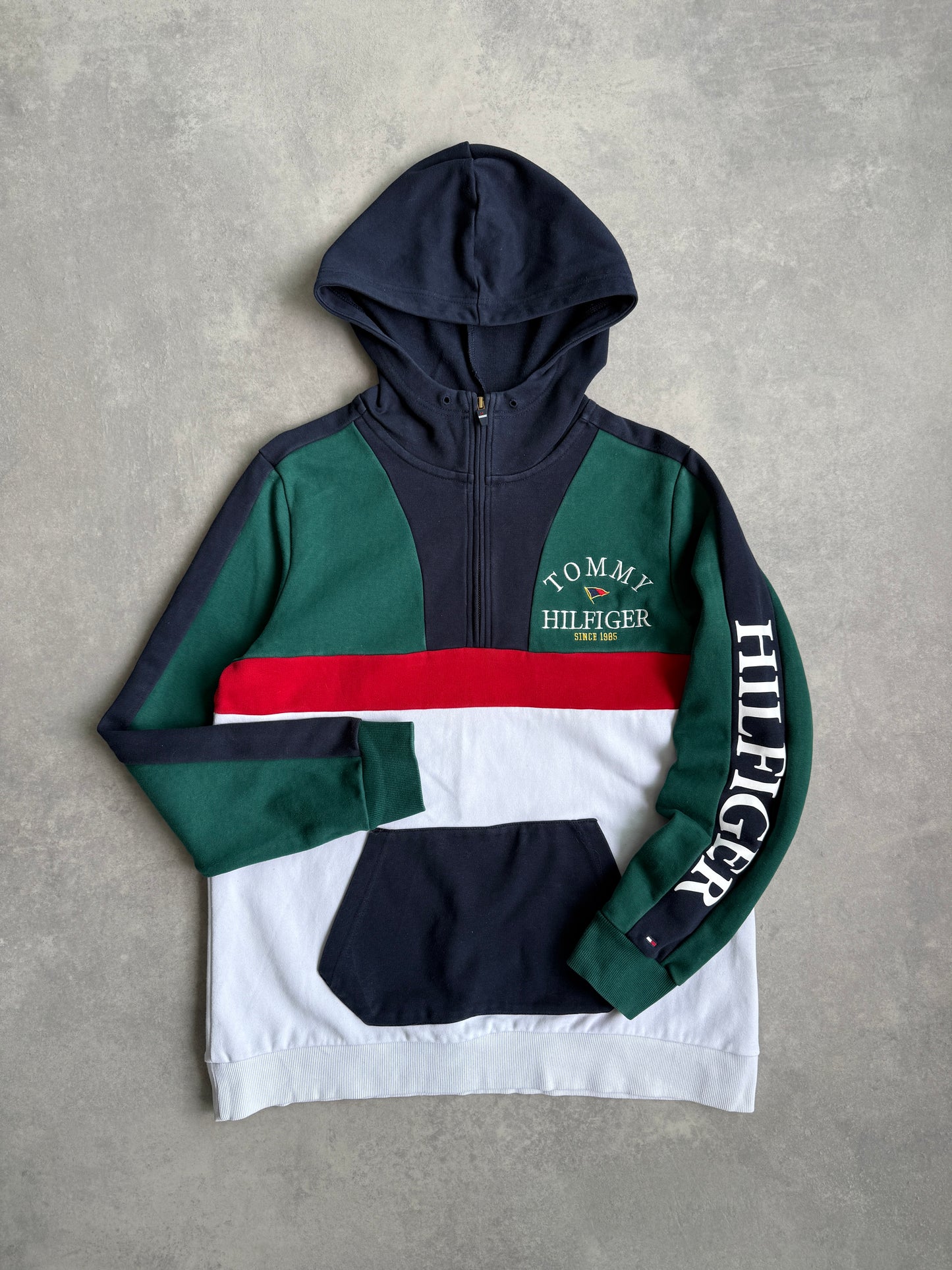 Tommy Hilfiger muška zelena dukserica (S)