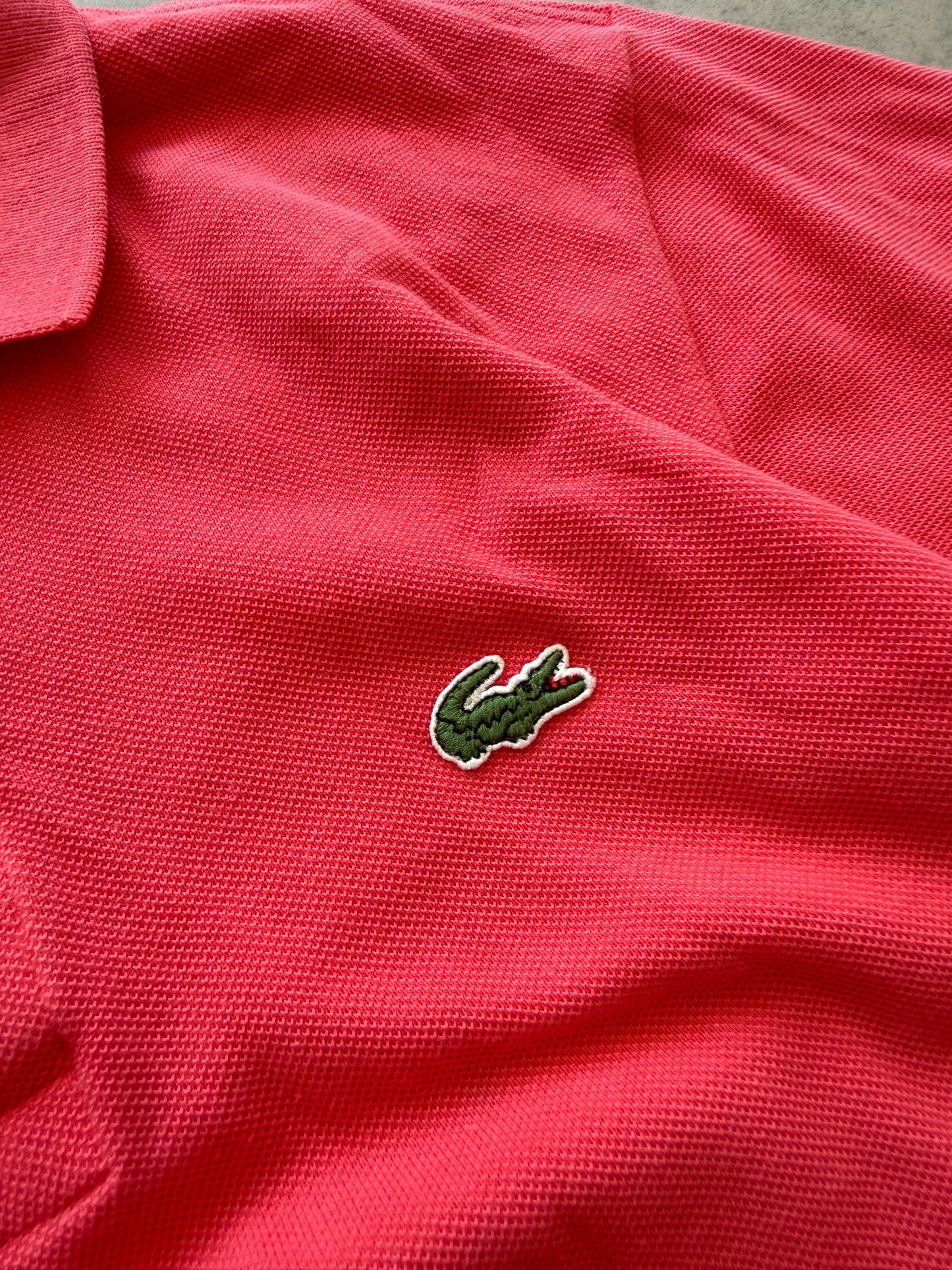 Lacoste muška roza polo majica (S)