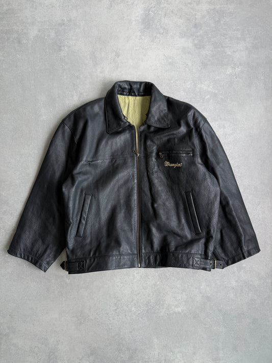 Wrangler vintage muška kožna jakna (L)