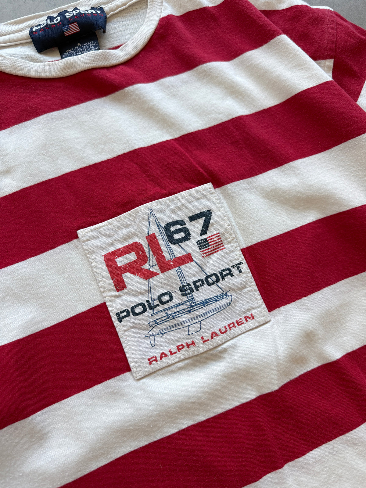 Polo Sport Ralph Lauren vintage muška prugasta majica (S)