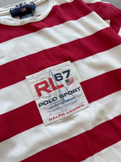 Polo Sport Ralph Lauren vintage muška prugasta majica (S)