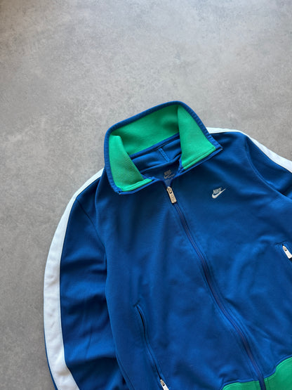 Nike 2000s ženska plava zip dukserica (L)