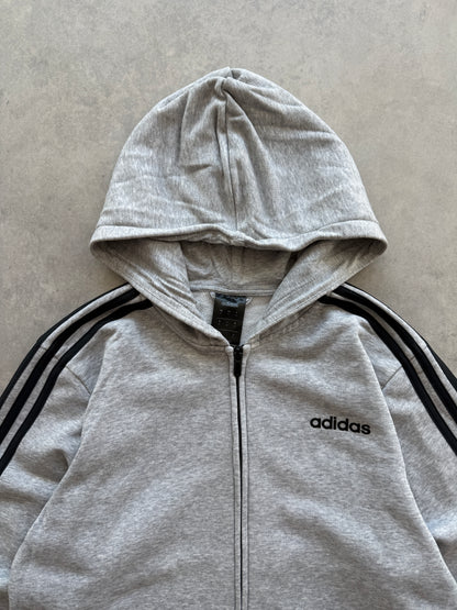 Adidas muška siva zip dukserica (M)