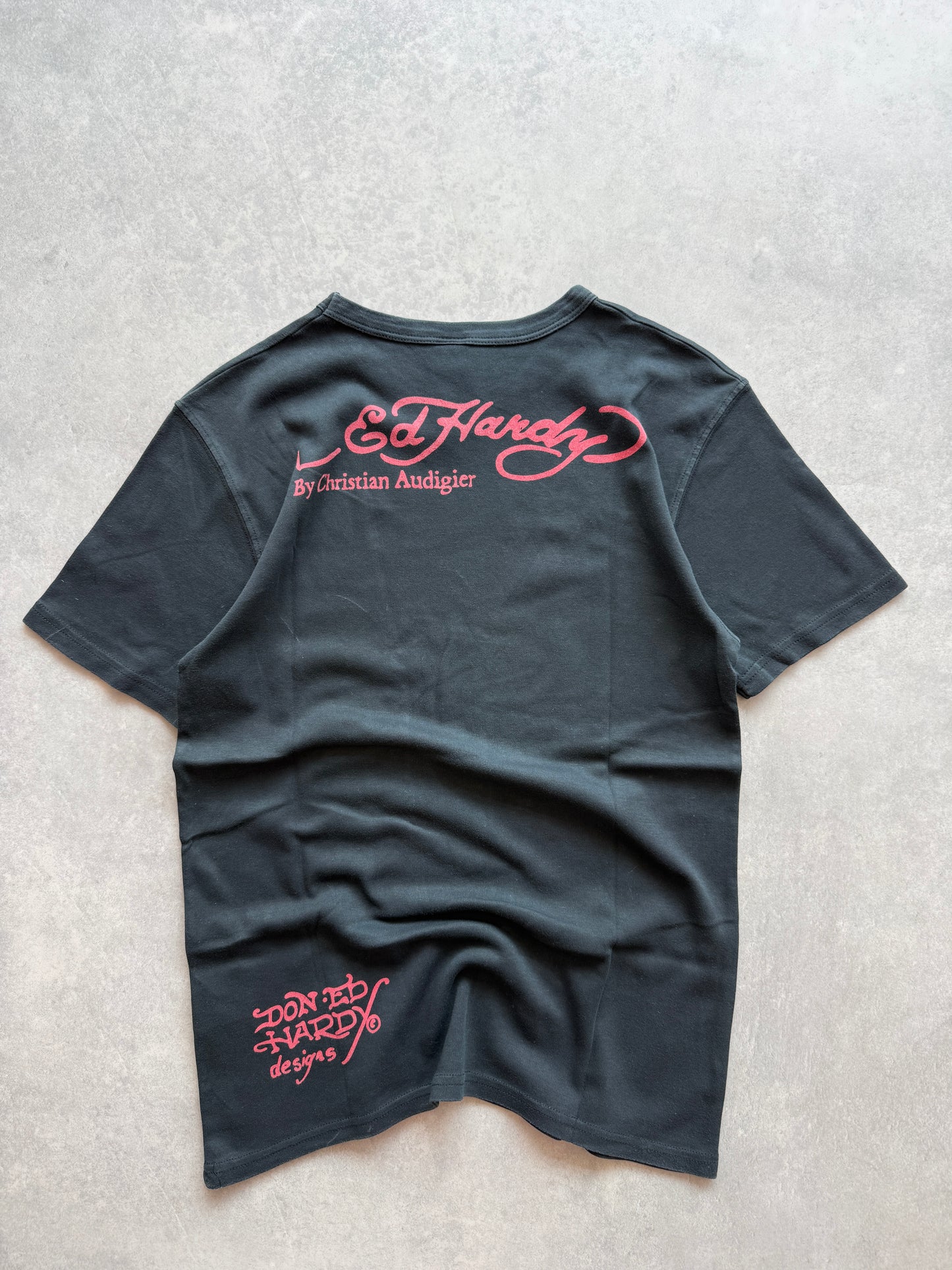 Ed Hardy ženska crna majica (XL)