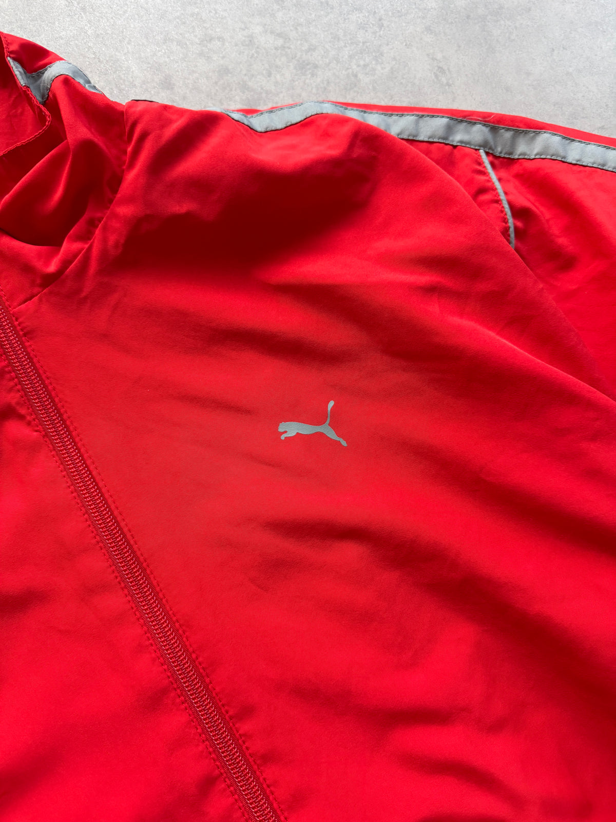 Puma muška crvena šuškava dukserica (S)