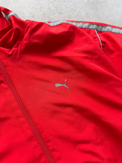 Puma muška crvena šuškava dukserica (S)