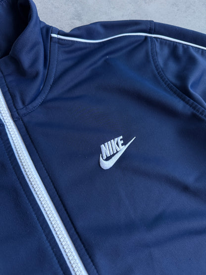 Nike muška basic plava zip dukserica (S)
