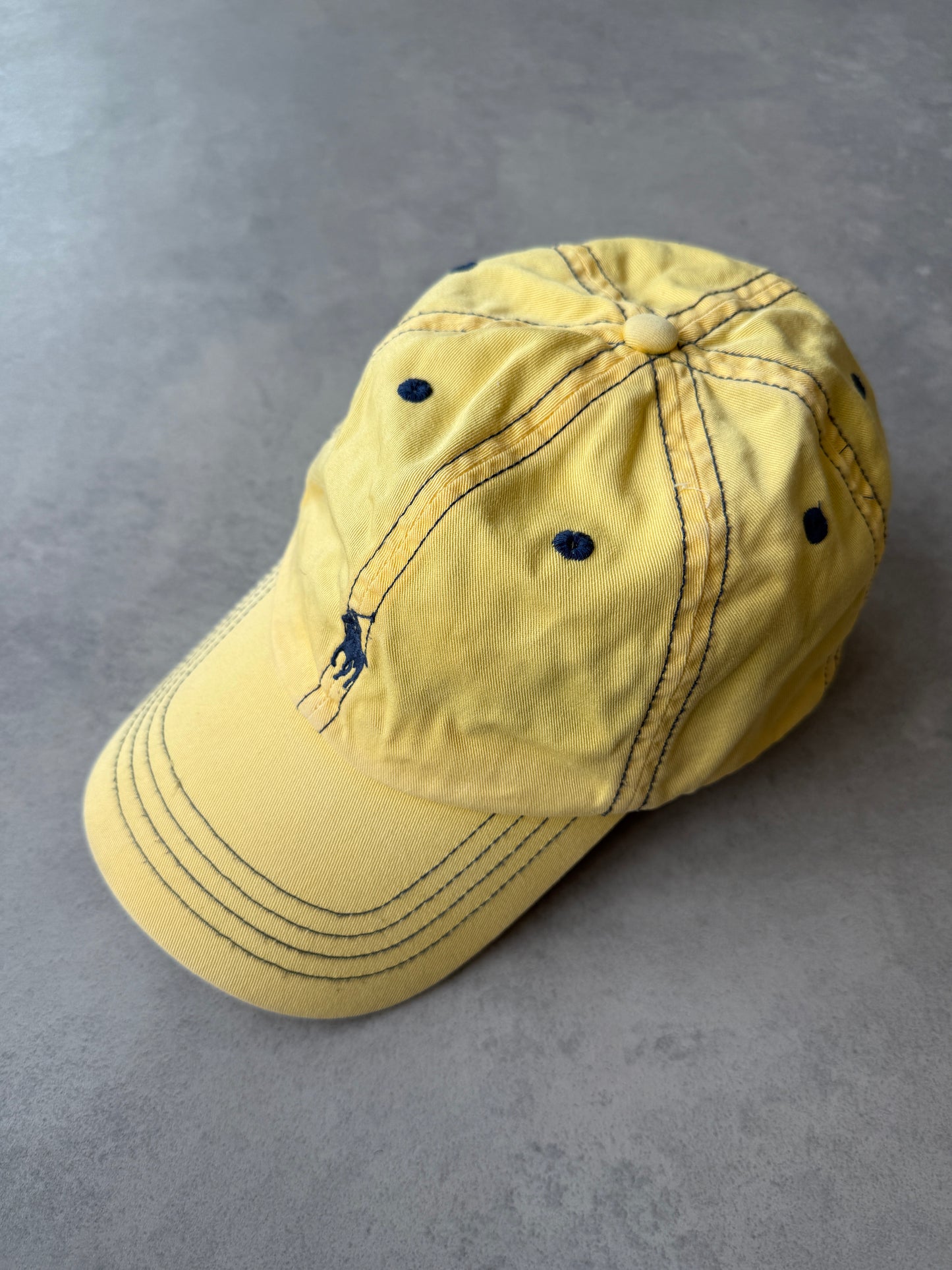 Polo by Ralph Lauren vintage ženski žuti kačket (OS)