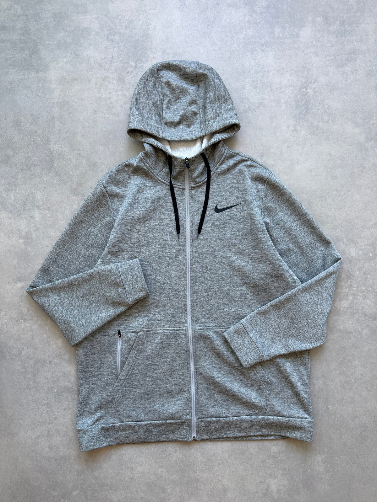 Nike muška siva sportska zip up dukserica (XL)