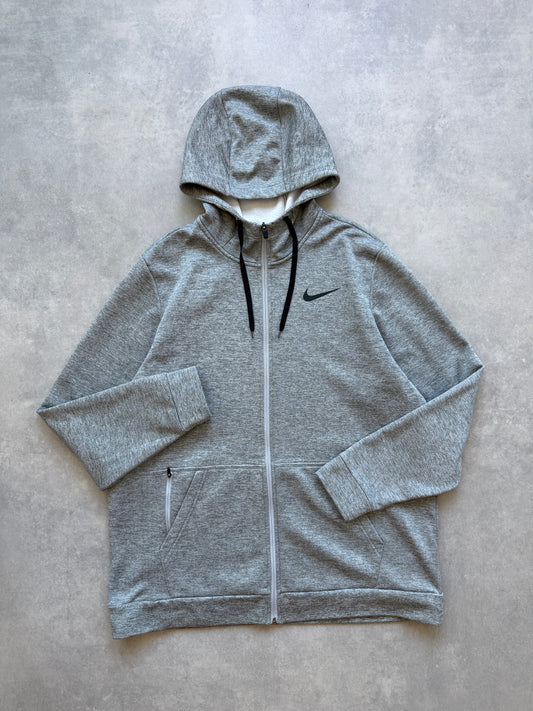 Nike muška siva sportska zip up dukserica (XL)