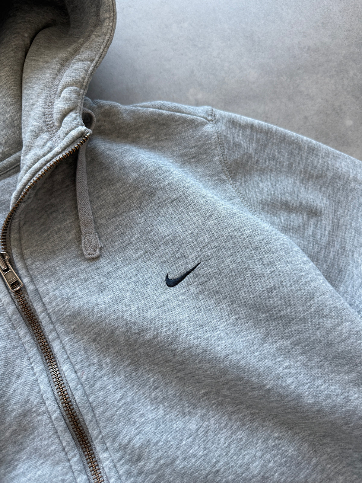 Nike 2000s retro ženska siva zip dukserica (L)