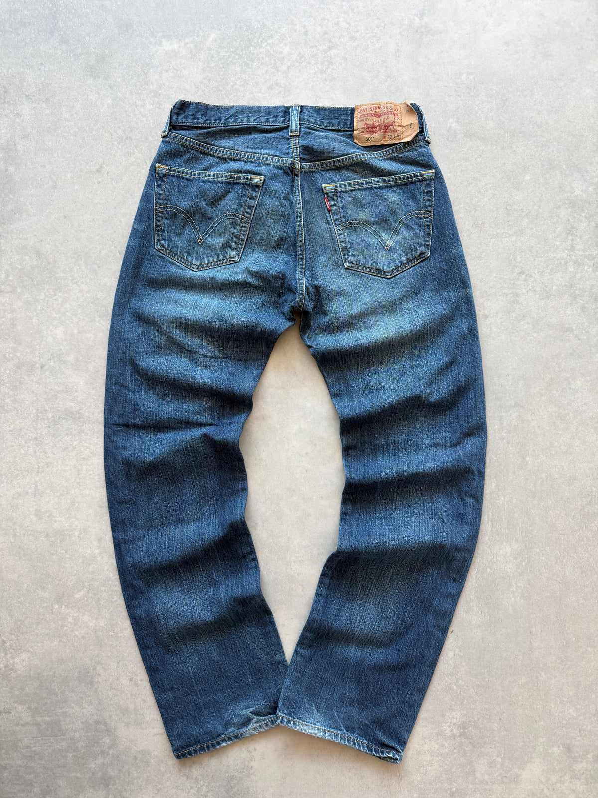 Levis 501 muške plave farmerke (32x32)