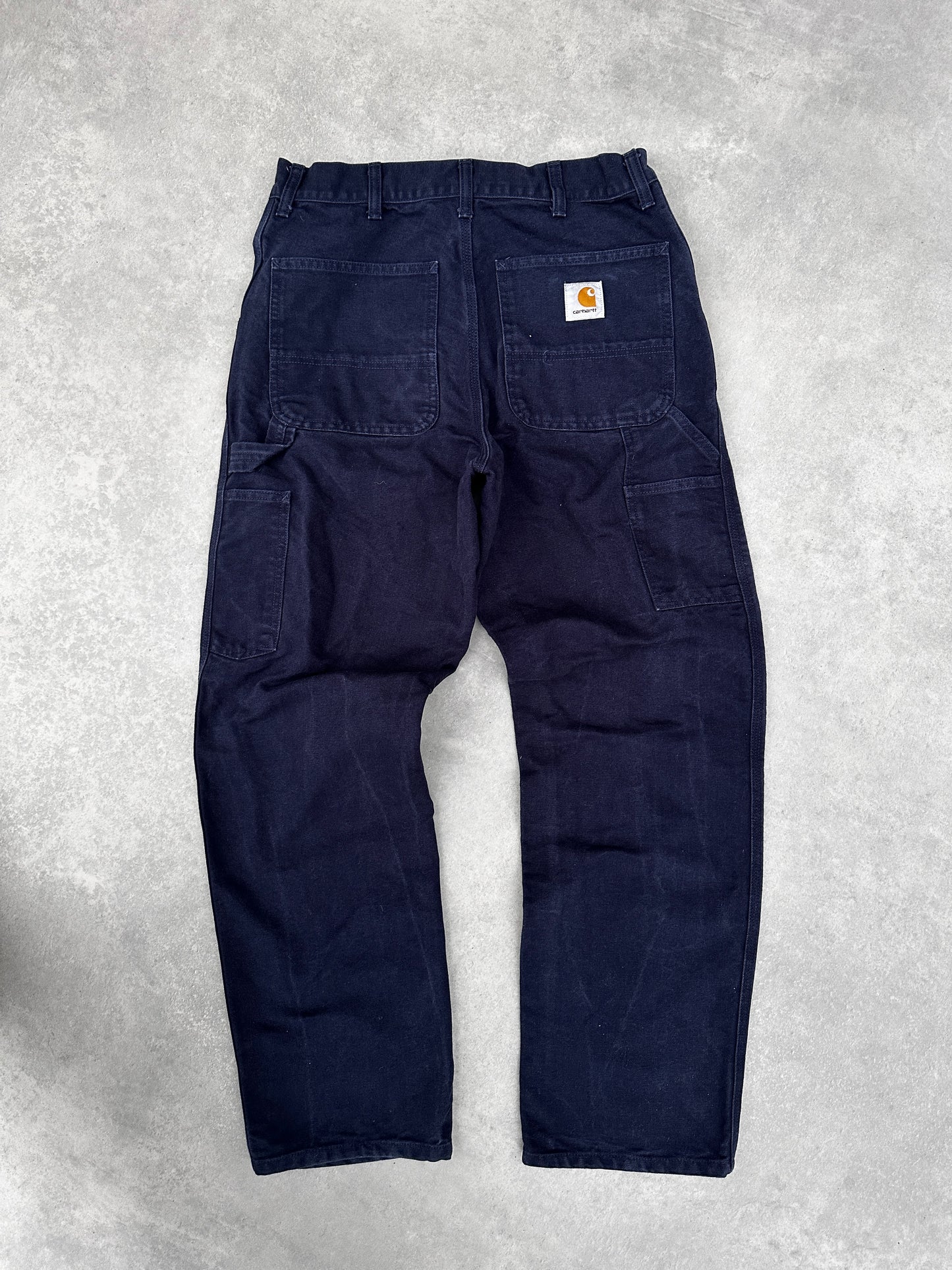 Carhartt Single Knee navy muške farmerke (32x30)