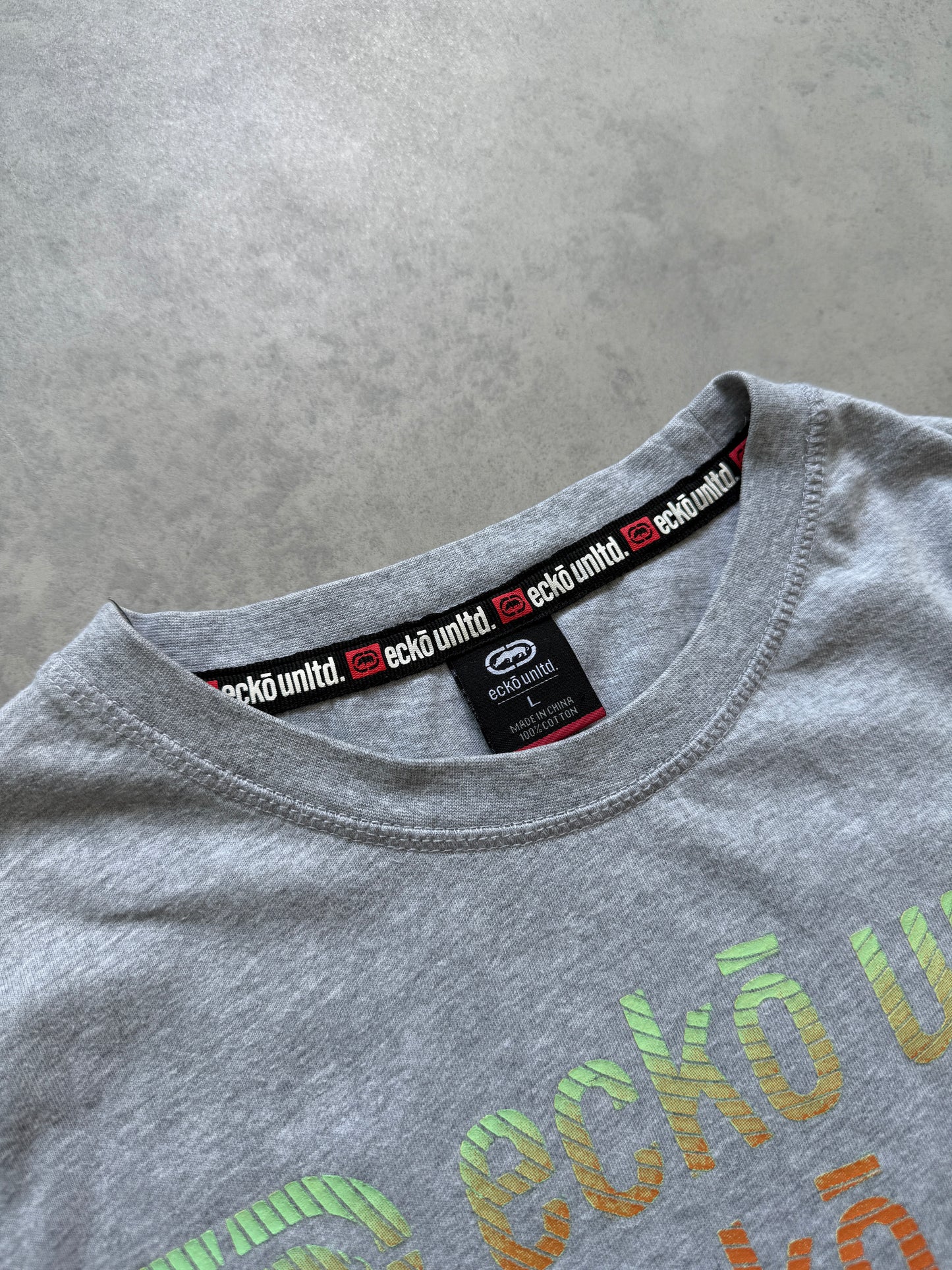 Ecko Unltd 2000s muška siva majica (L)