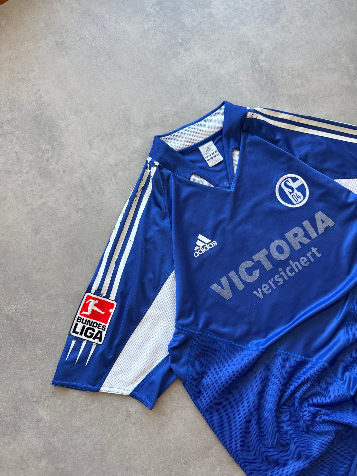 Adidas  x Schalke 04/05 Home Kit Lincoln muški vintage dres (L)