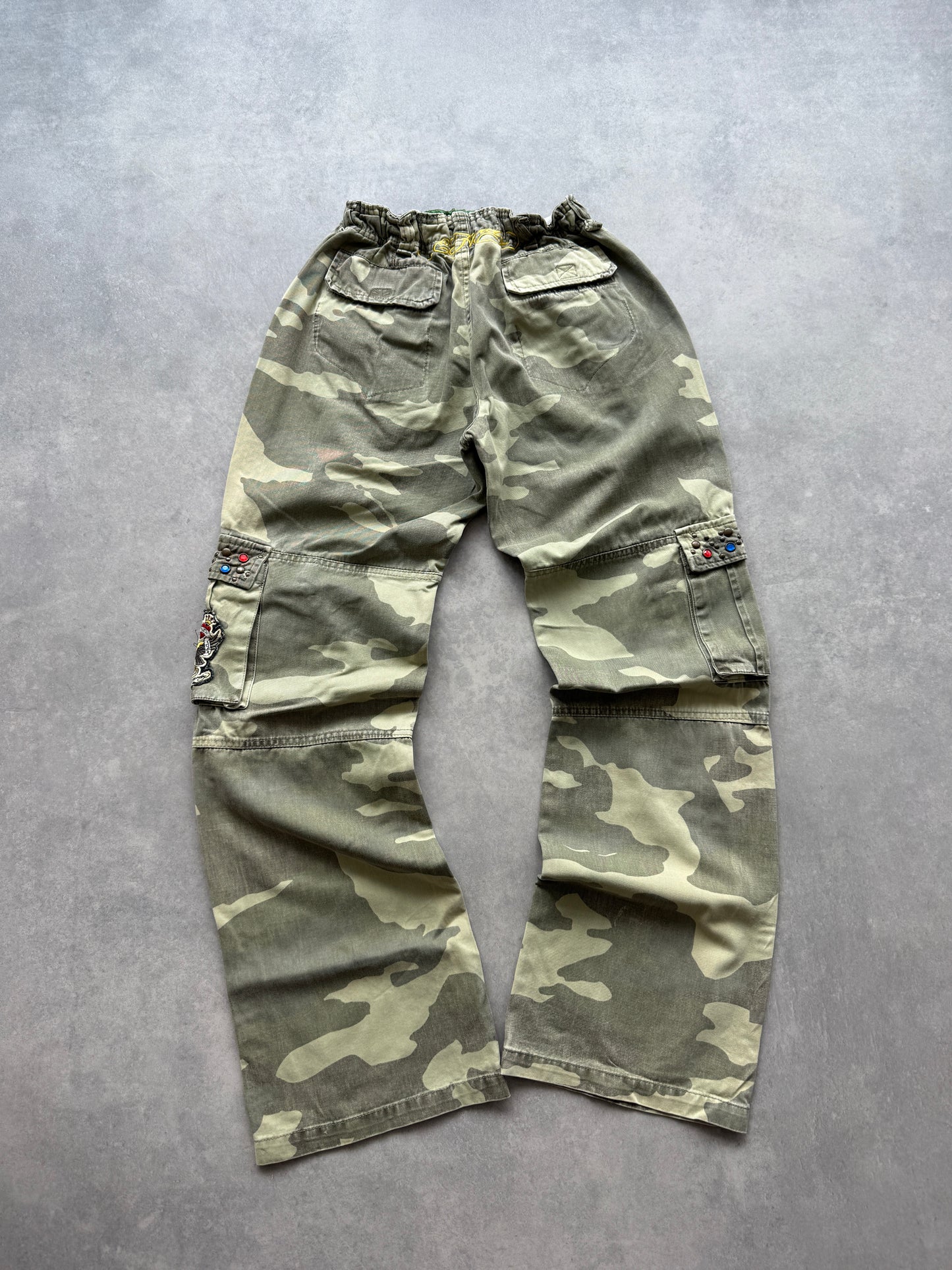 Ed Hardy Y2K ženske cargo hlace (XS)