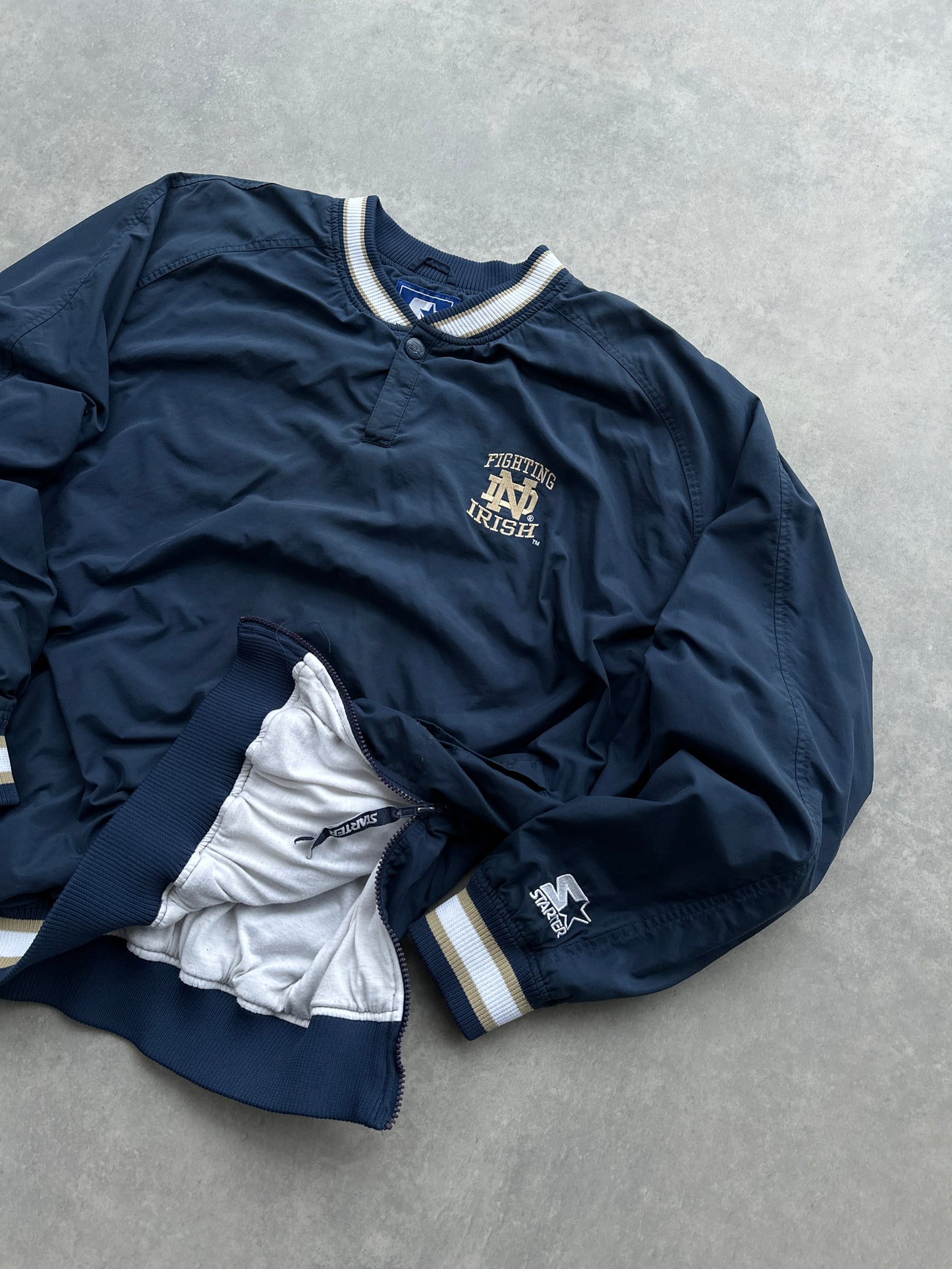 Starter x Notre Dame Fighting Irish muška šuškava dukserica (L)