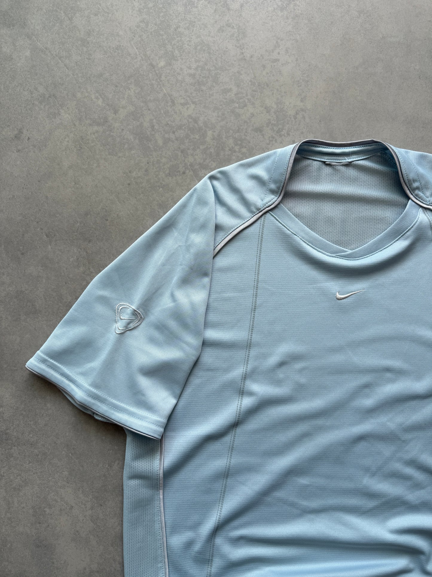 Nike 2000s muška plava sportska majica (XL)