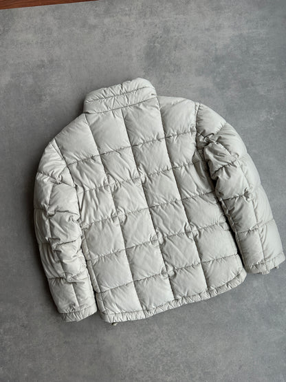 Nike 2000s ženska bijela puffer jakna (M)