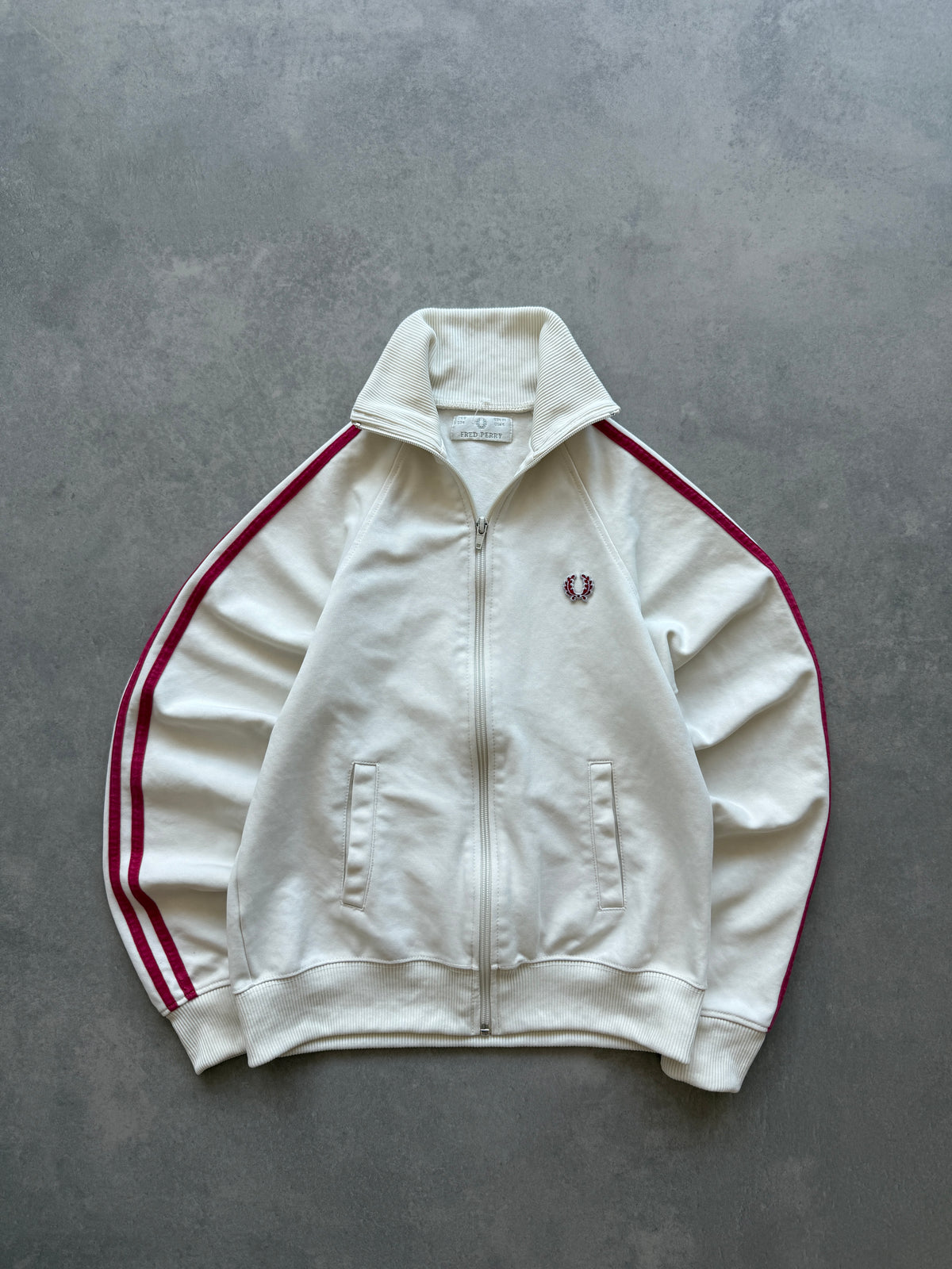 Fred Perry vintage ženska slim fit zip dukserica (S)