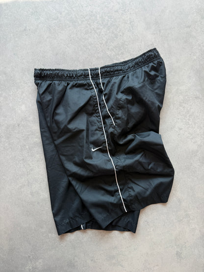 Nike 2000s muški crni šuškavi šorc (L)