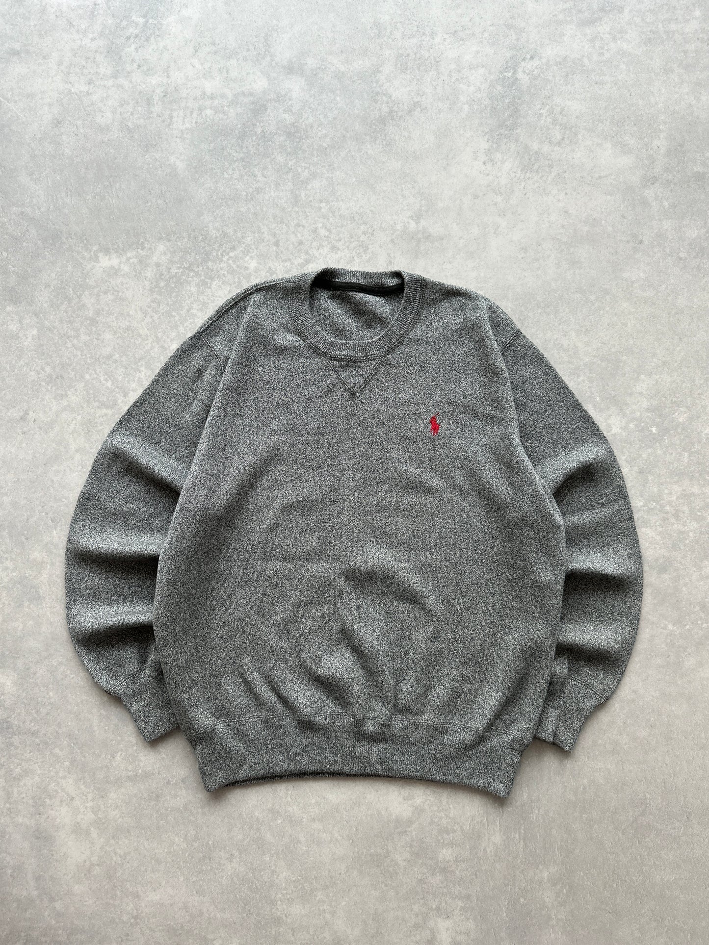 Polo by Ralph Lauren muški sivi džemper (S)