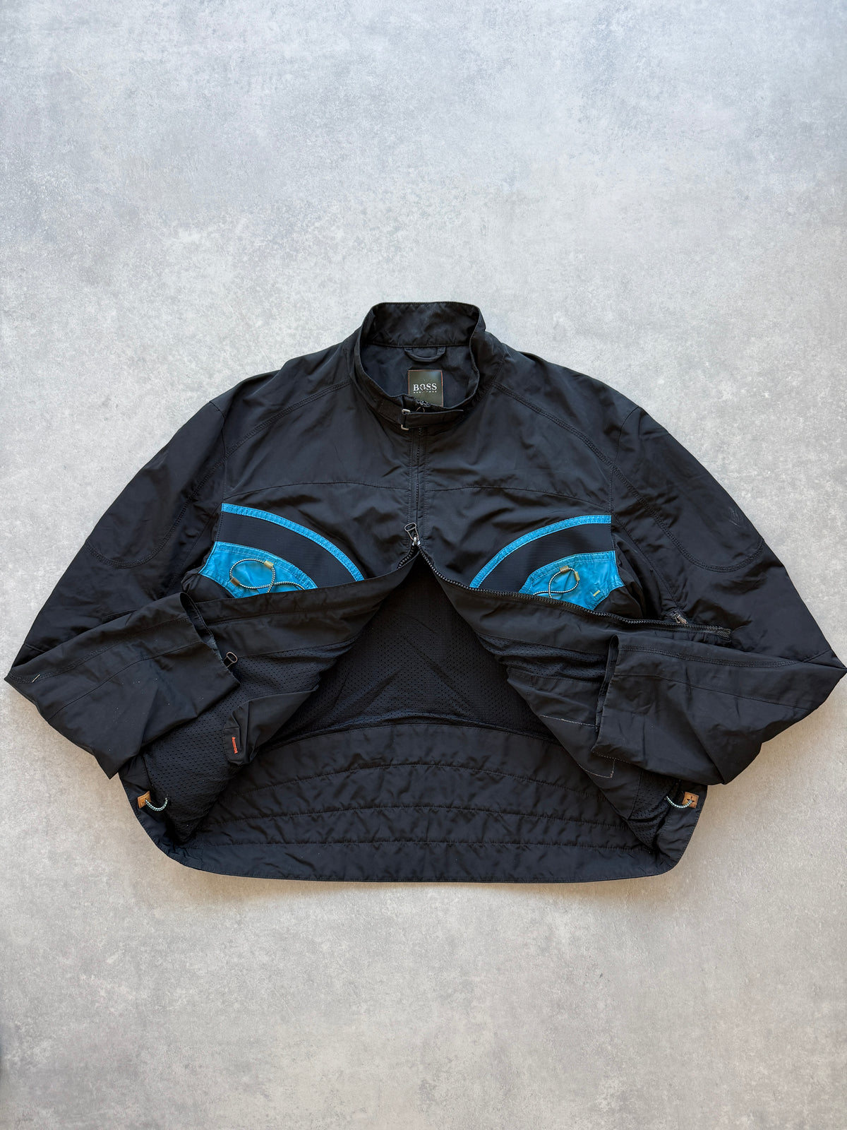 Hugo Boss Otlantis vintage muška fitted moto style jakna (L)