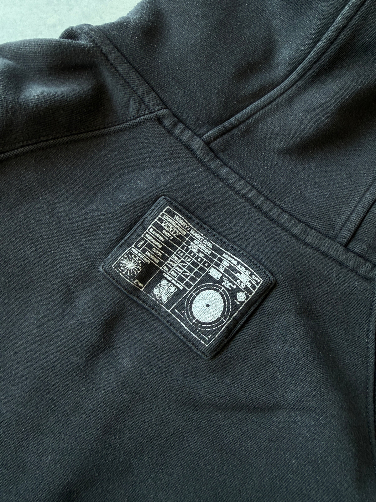 Vicinity muška heavy cotton boxy fit zip dukserica (S)