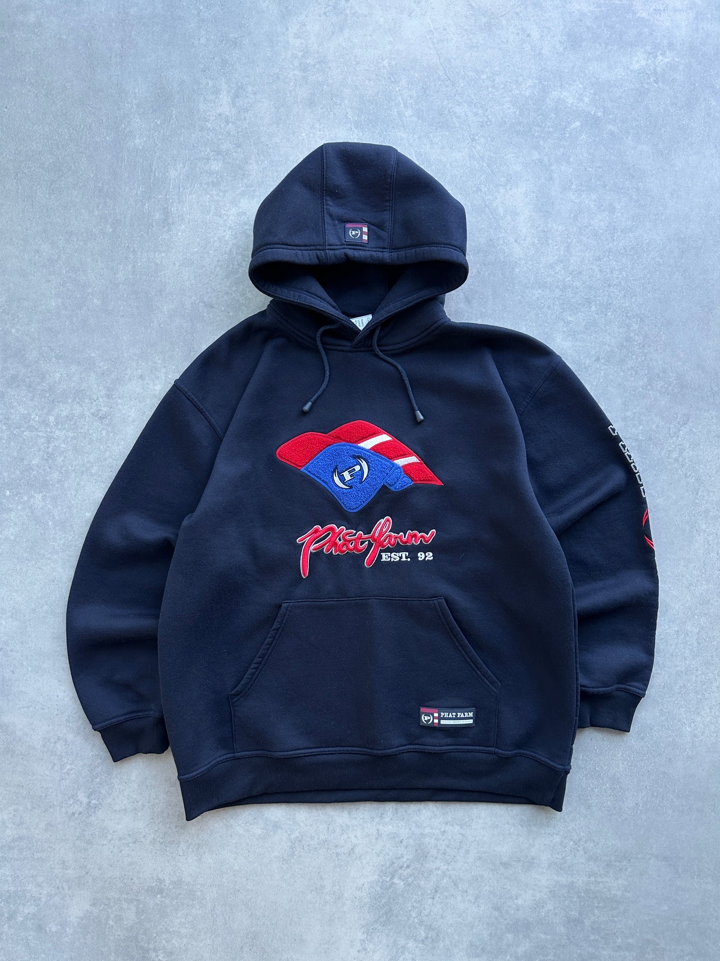 Phat Farm 2000s muška baggy dukserica (XL)