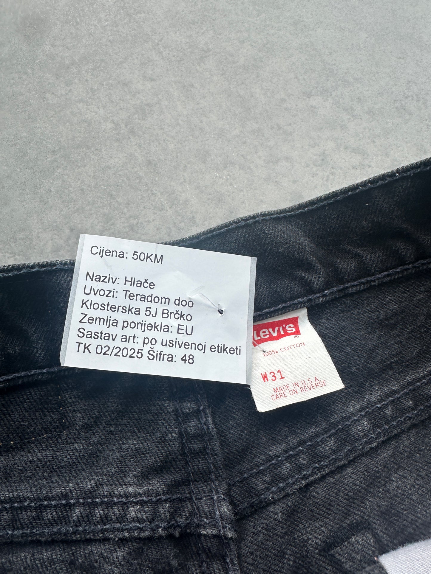 Levis 560 90s muški teksas šorc (31)