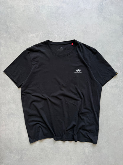 Alpha Industries muška crna majica (XXL)