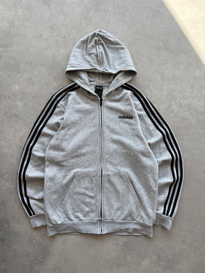 Adidas muška siva zip dukserica (M)