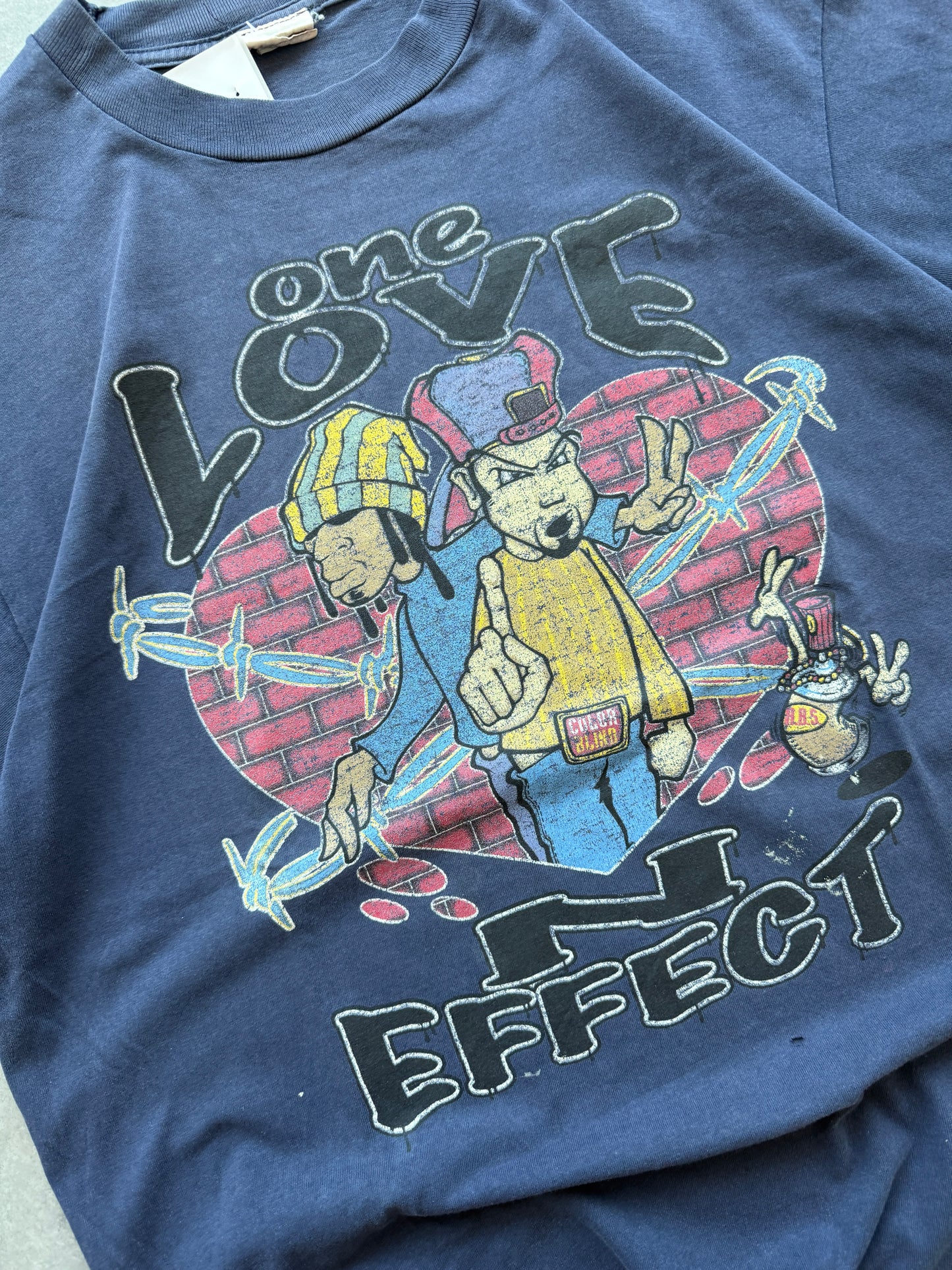 One Love N Effect vintage muška majica (XL)