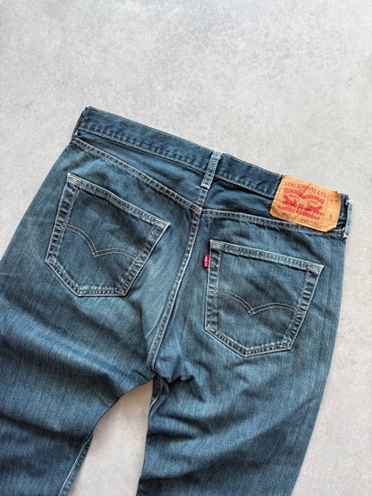 Levis 501 muške tamno plave farmerke (33x32)