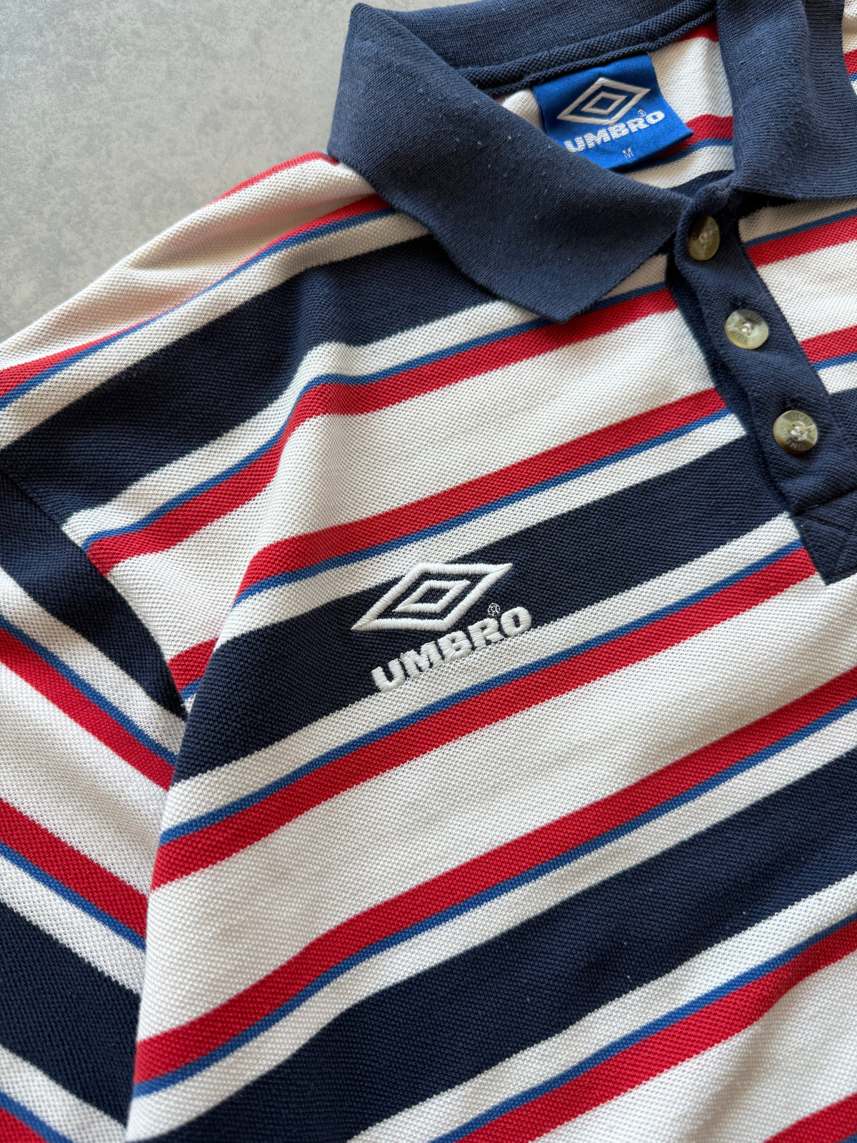 Umbro vintage muška prugasta polo majica (M)