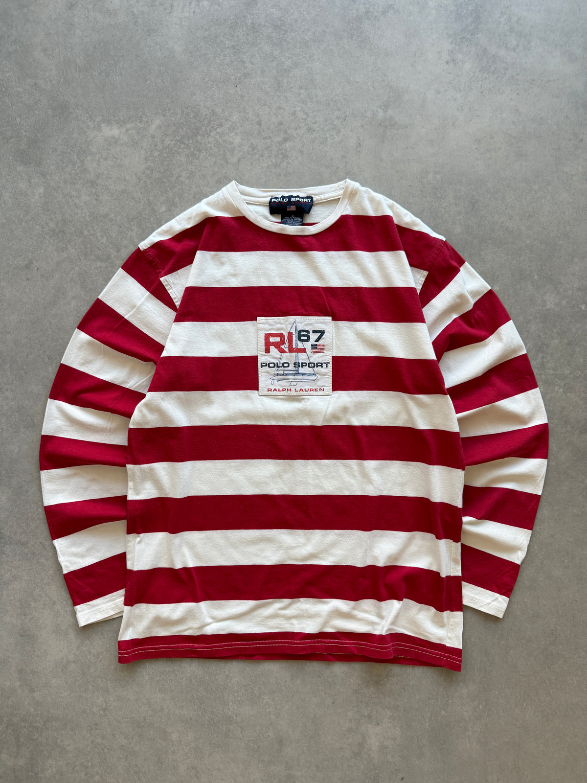 Polo Sport Ralph Lauren vintage muška prugasta majica (S)