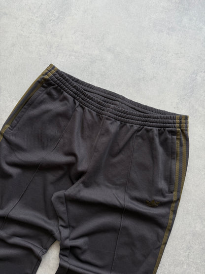 Adidas 2000s muška baggy smeđa trenerka (XL)
