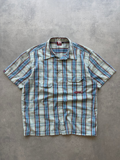 Quiksilver Y2K muška boxy fit košulja (M)