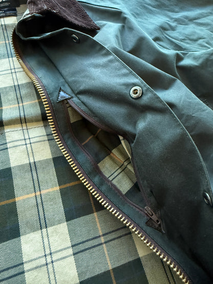 Barbour Beaufort Tartan muška wax cotton jakna (L)