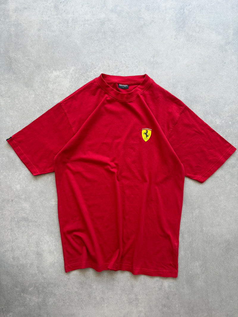 Ferrari vintage muška crvena oversized majica (L)