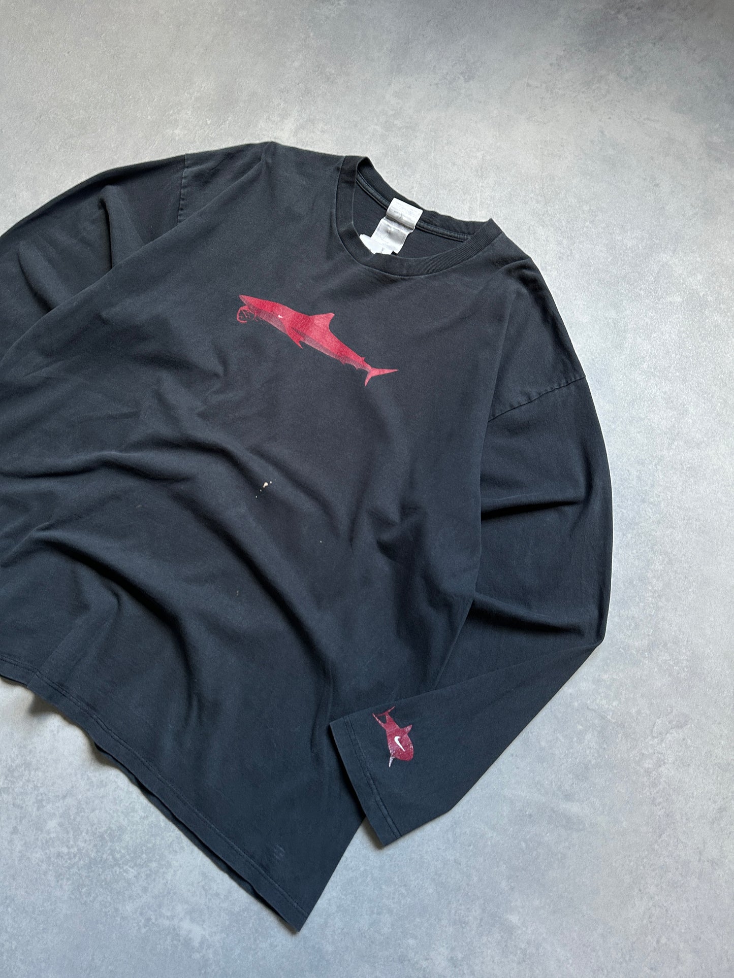 Nike Shark vintage muška crna majica (XL)