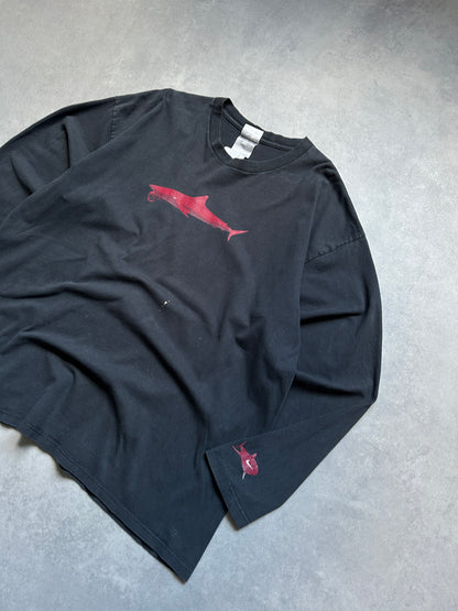 Nike Shark vintage muška crna majica (XL)